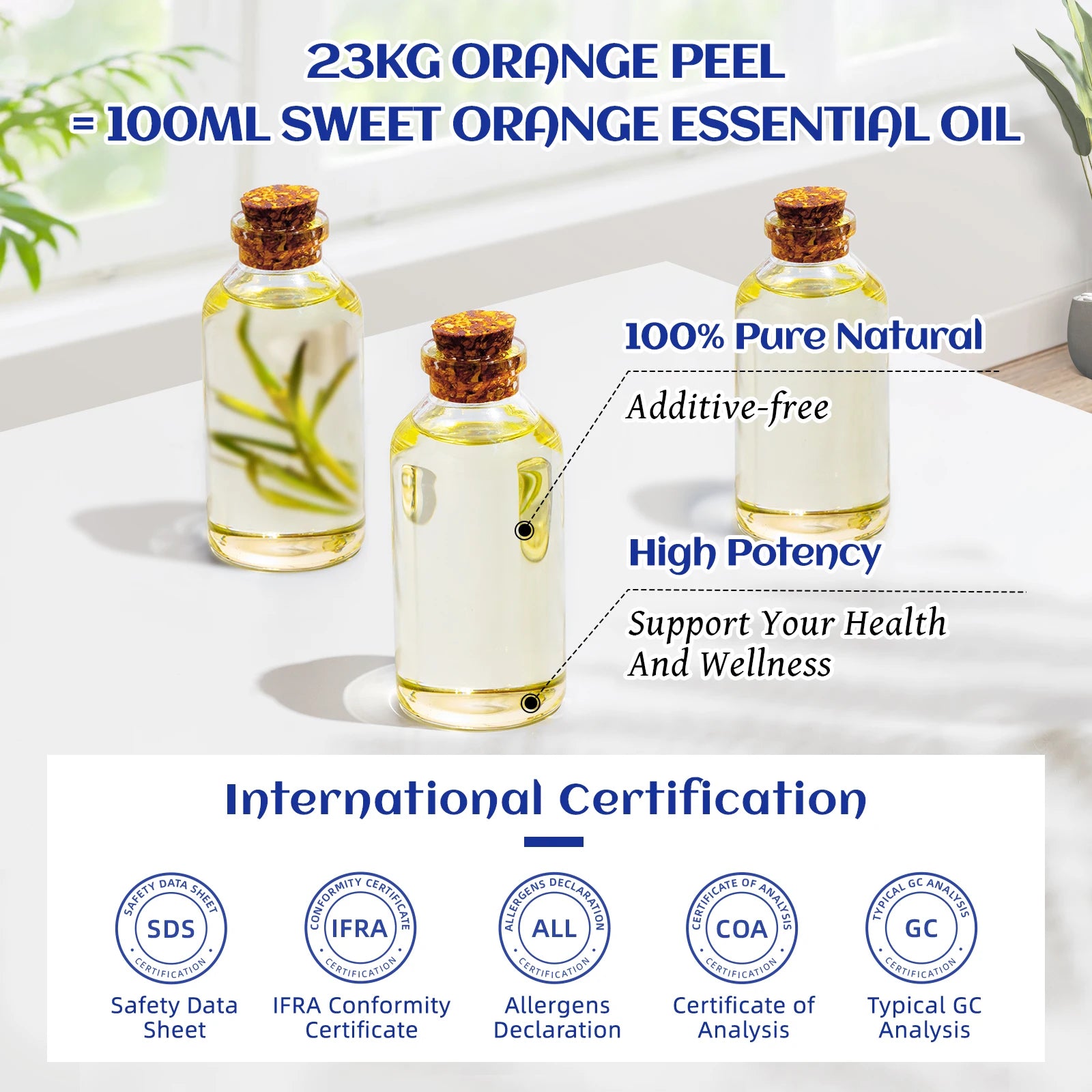 Pure Botanical Aromatherapy Essential Oil