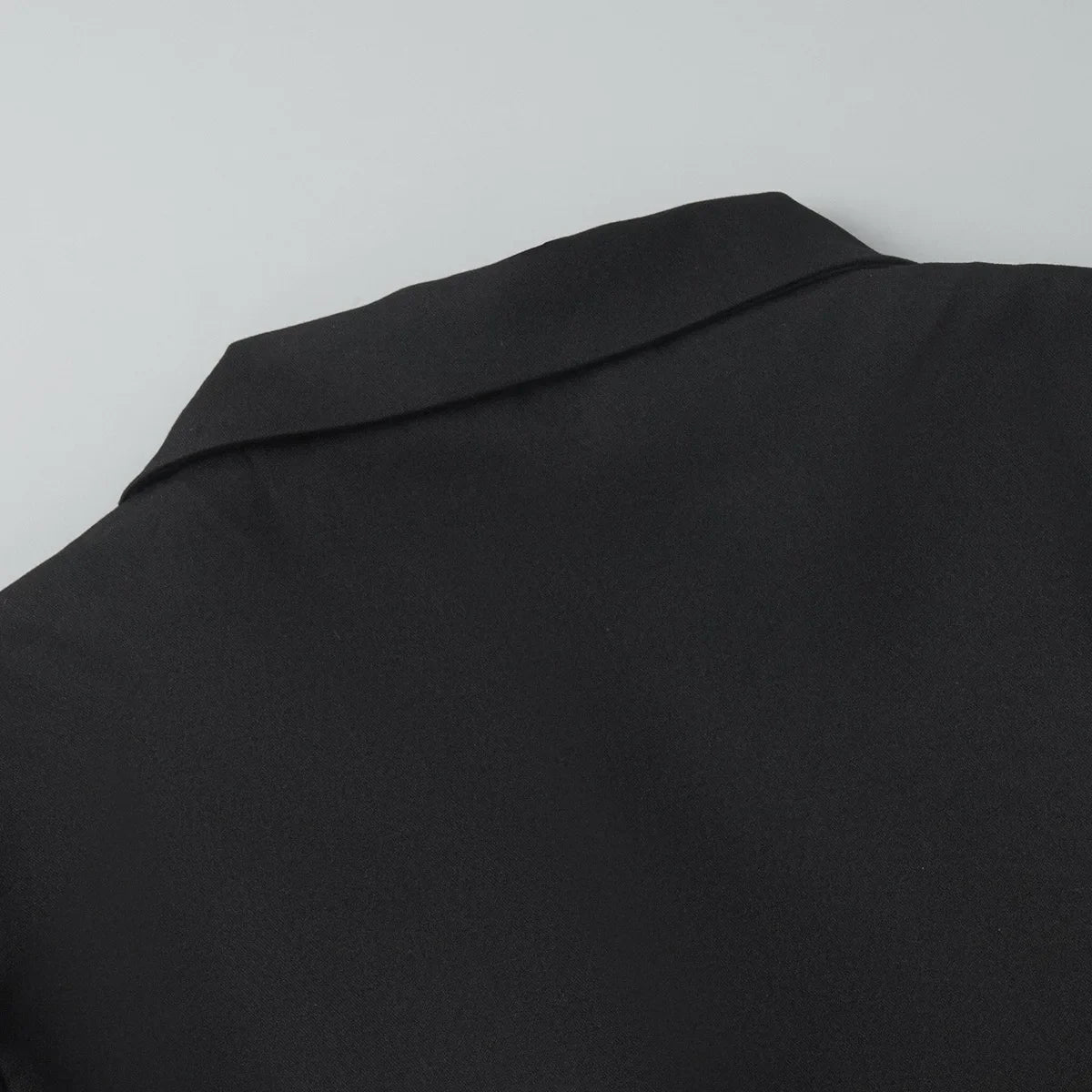 TITLE: Sophisticated Chic Blazer Dress Option