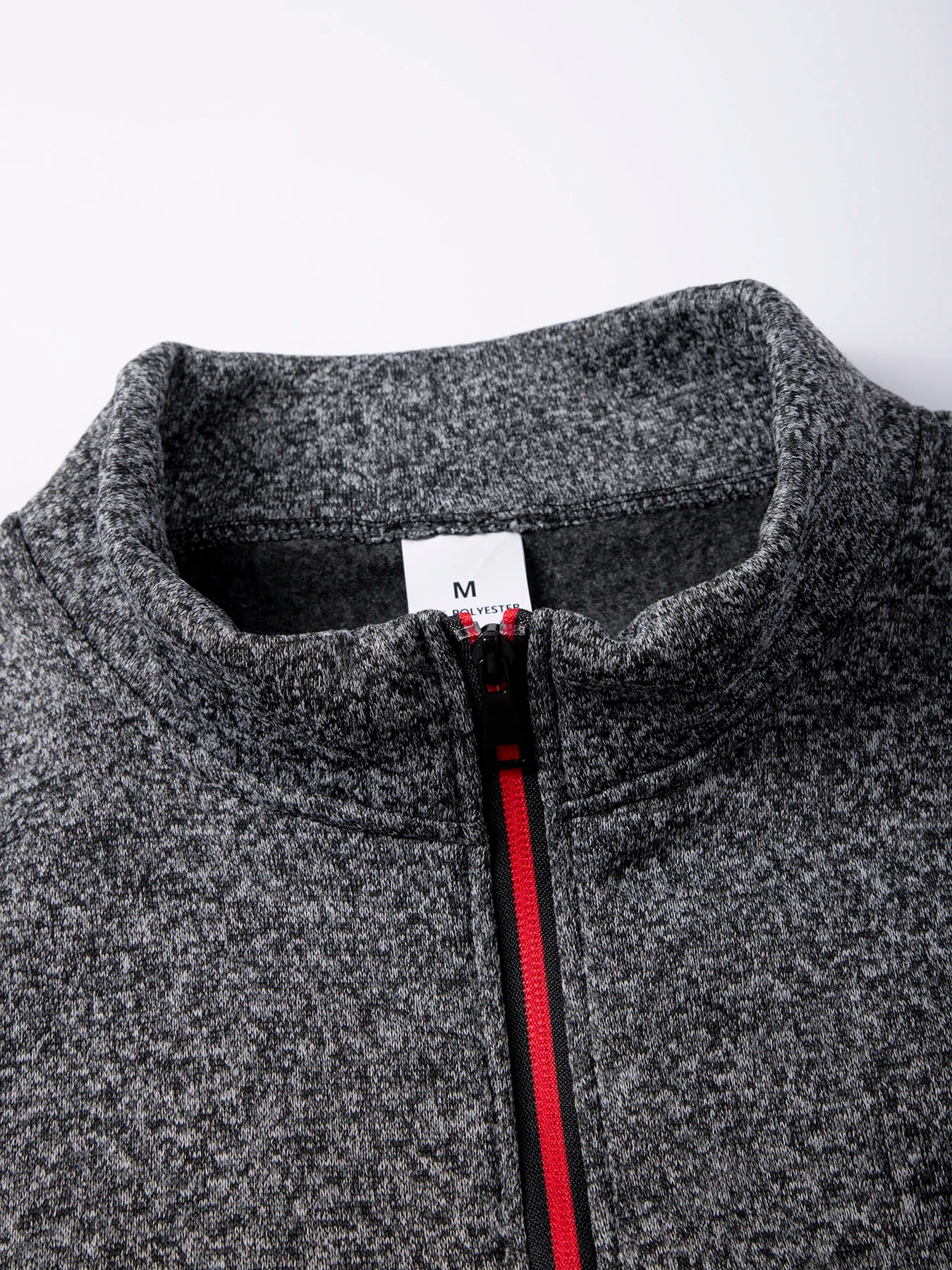 Modern Half Zip Knit Sweatshirt