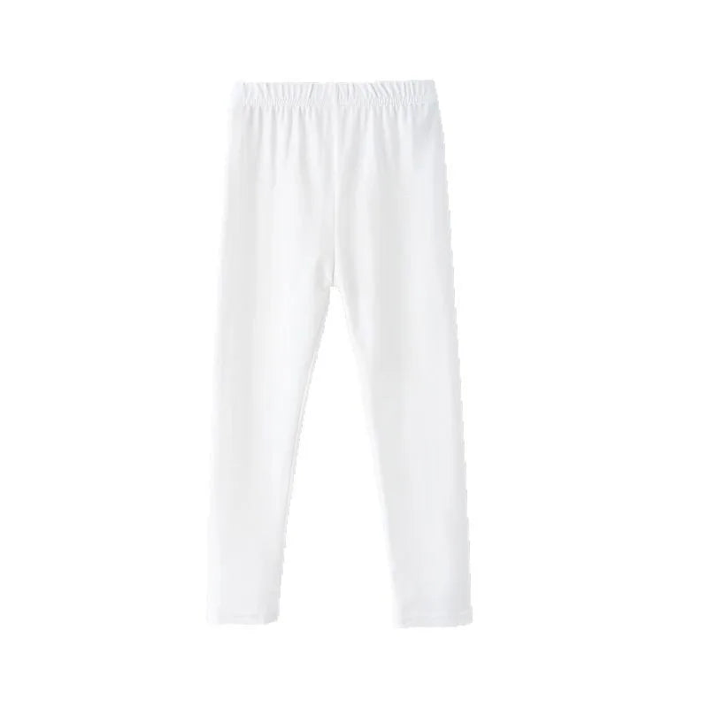 Girls' Leggings For Spring And Summer Suitable For Wearing Outside. They Are Thin-Style, Slim-fitting long Trousers For Childre