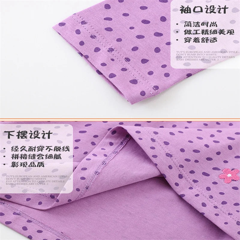 Dancing Animal Polka Girls Dress