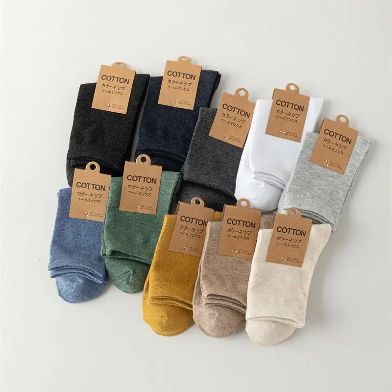 Breathable Cotton Ankle Sock Set