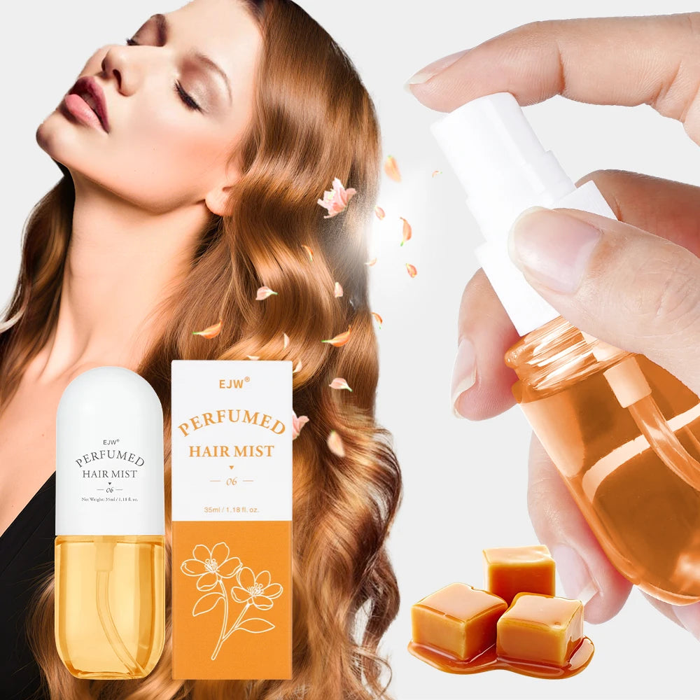 Hair Repair Perfume Hair Care Essential Oil: Deep Cleansing, Deep Care Hair Perfume Long-lasting Natural Fragrance Hair Spray.