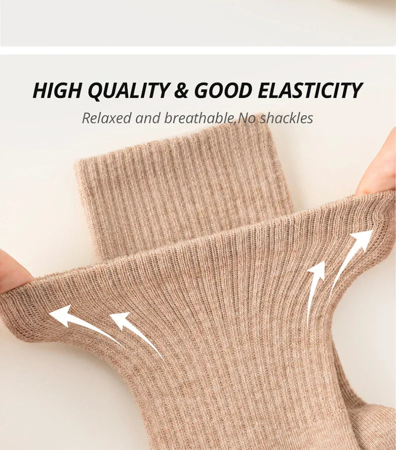 Combed Cotton Business Crew Socks
