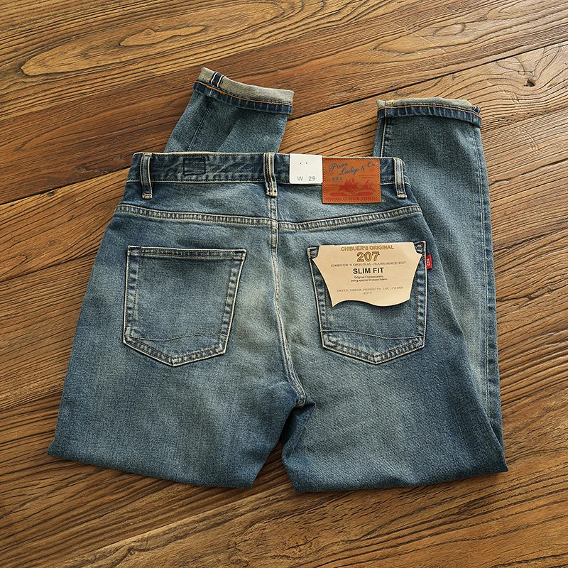 oz Red Denim Jeans for