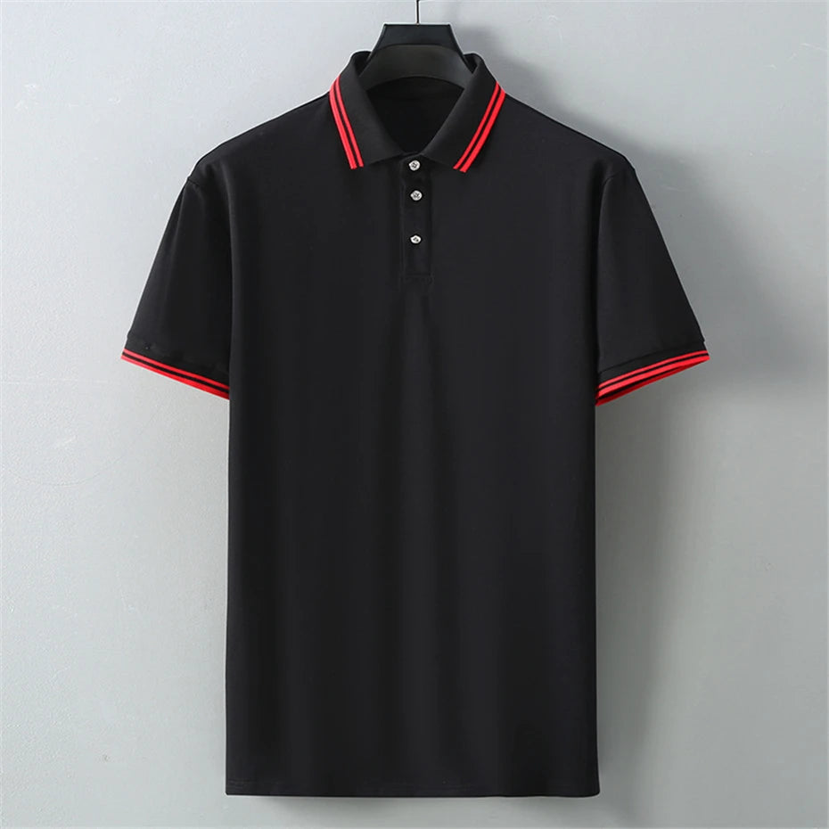 Extra Large Solid Summer Polo