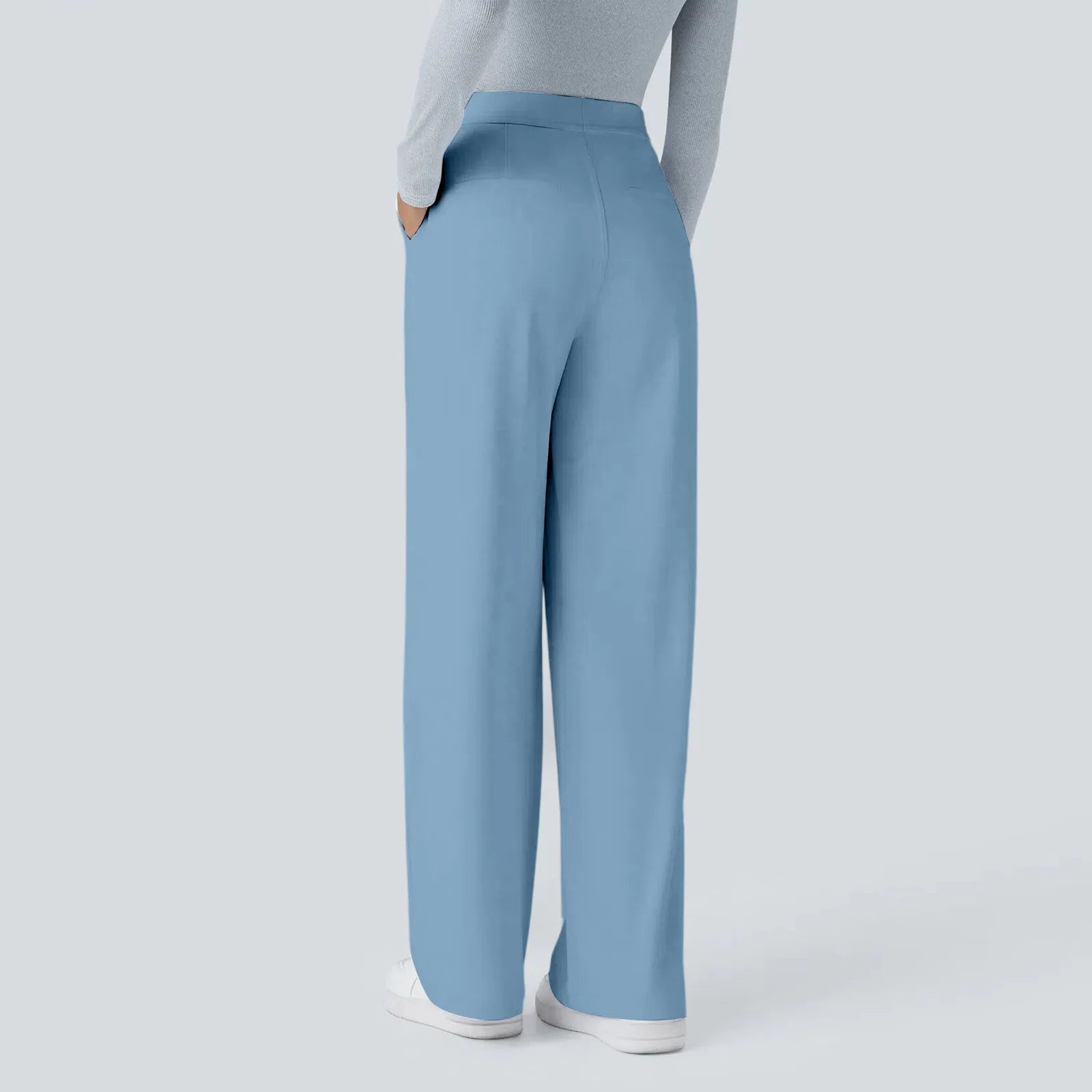 Women's Fashion Comfortable Pants Autumn and Winter Wide Leg Casual Sports Drape Slimming and Versatile Floor Length 2025