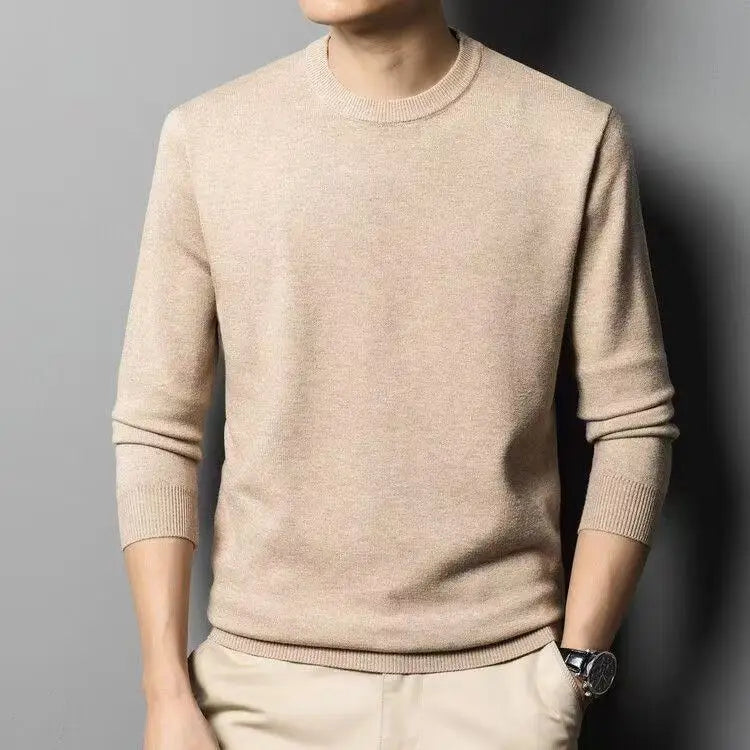 Elastic Warm Knit Pullover