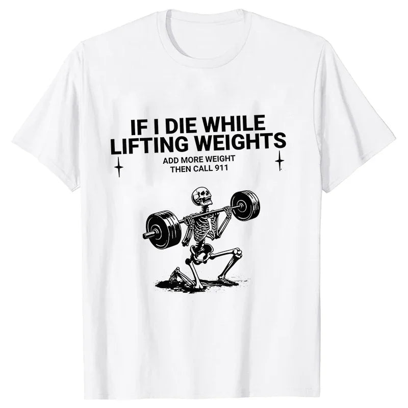 Funny Gym Workout Tee Men