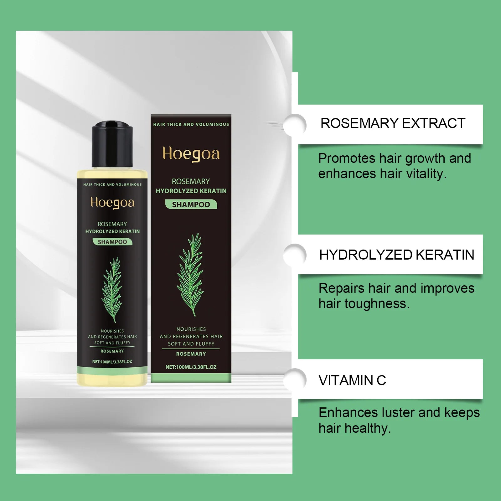 Rosemary Volumizing Repair Hair Shampoo
