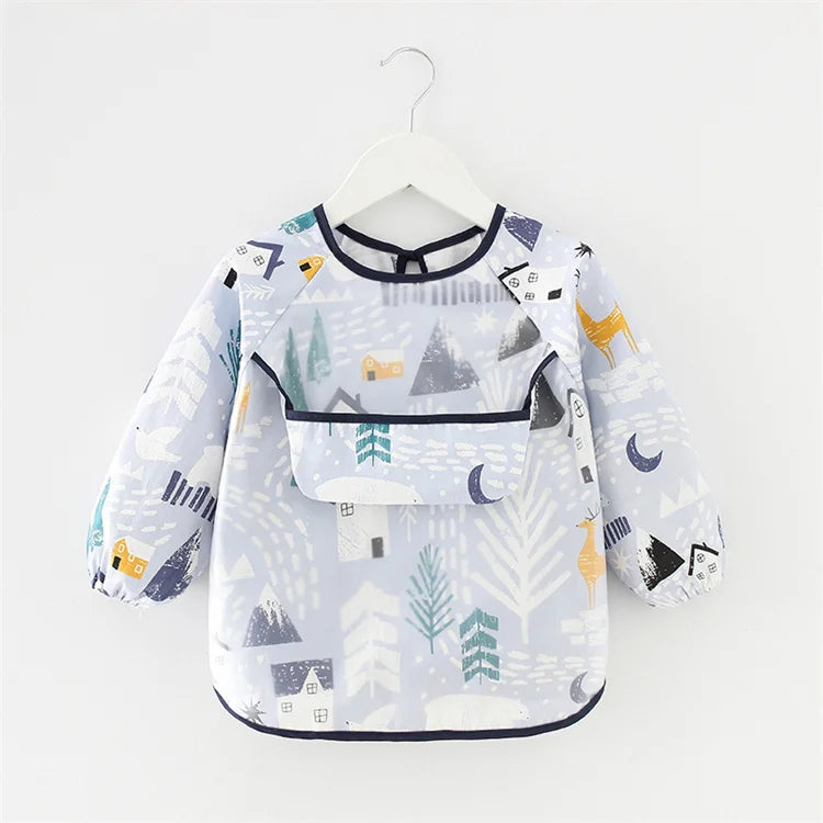 Waterproof Long Sleeve Baby Bib