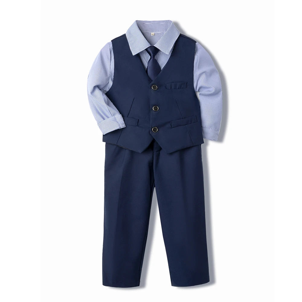 Preppy Kids School Uniform Set