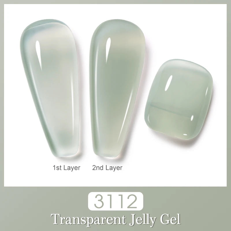 NAILCO 333 Colors Gel Nail Polish Semi Permanent Varnishes Nails Art Design Hybrid Soak Off Top Base Coat UV Gel Manicure 15ml