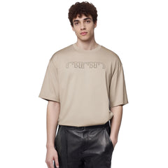 Classic Letter Cotton Men Tee