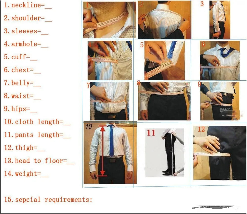 Slim Formal Two Piece Suit