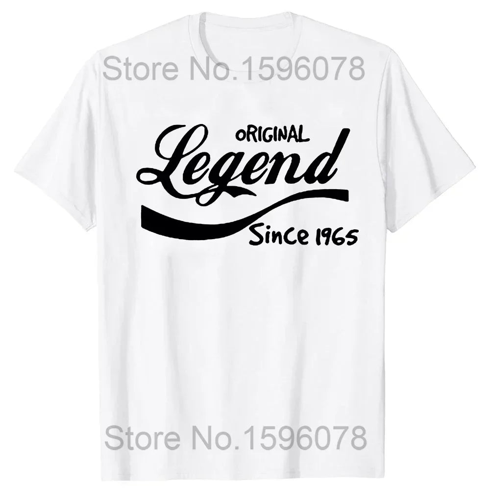 Vintage 1965 Birthday Graphic Tee