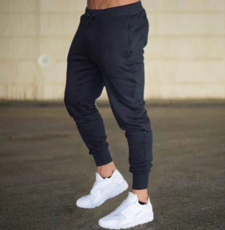 Men's 2-Pack Printed Casual Joggers, 100% Polyester, Soft Breathable Lightweight Fabric, Loose Fit Stylish Sports Trousers