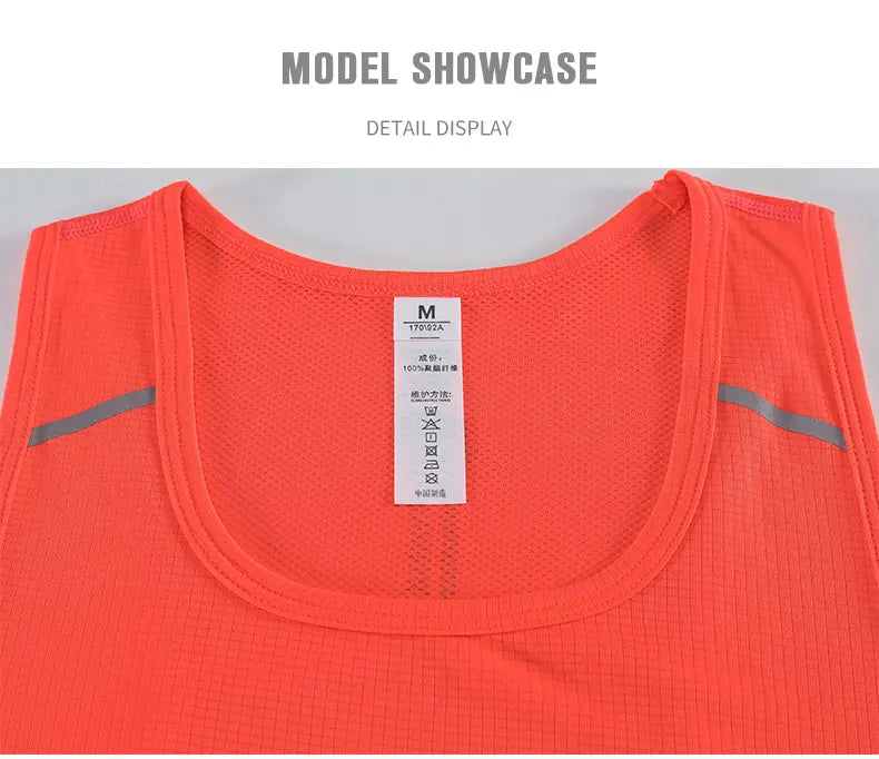 Sleeveless Athletic Fitness Training Vest