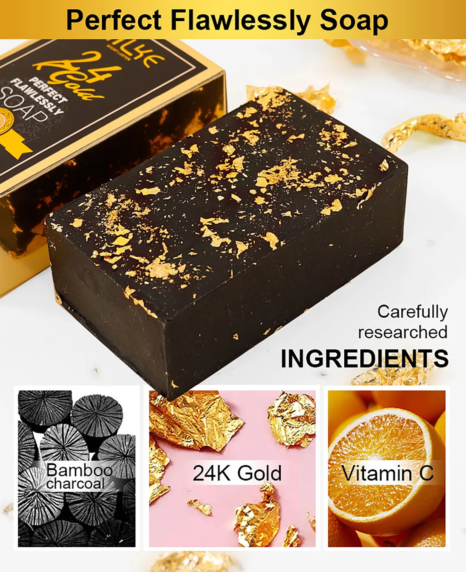 24K Gold Collagen Whitening Care Set