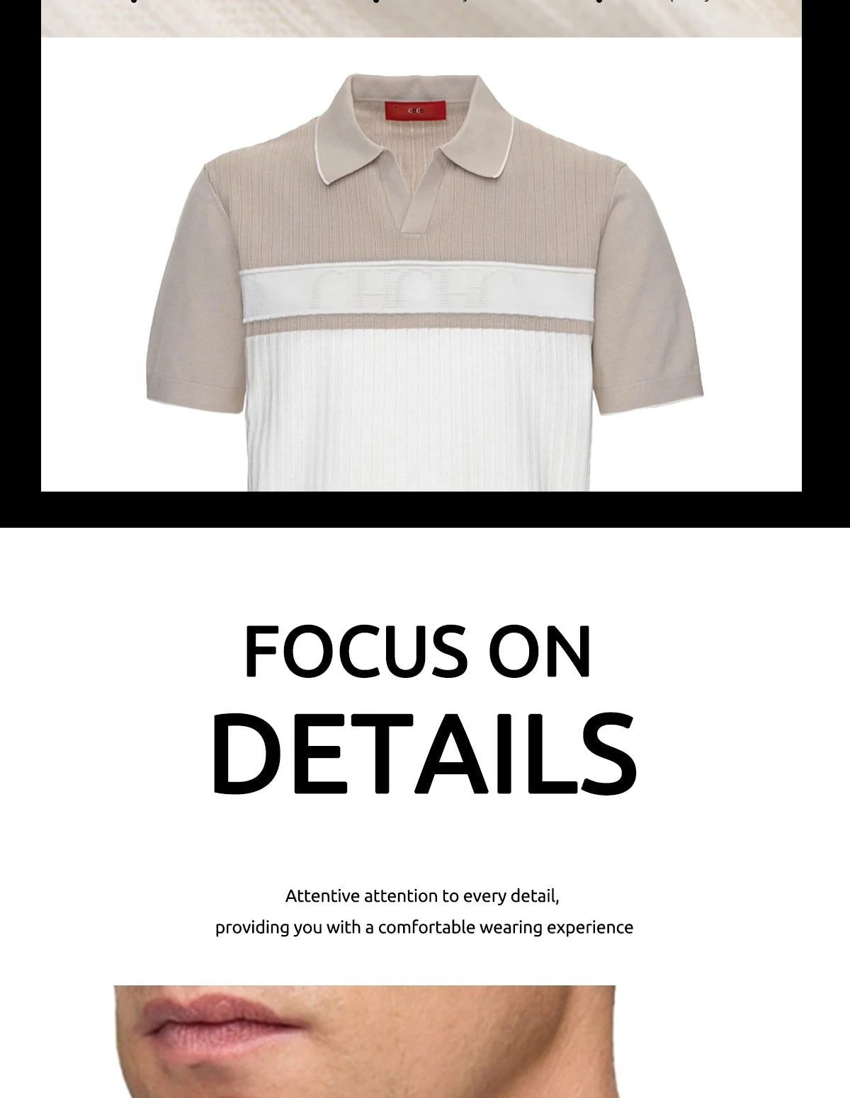 Cotton Patchwork Casual Summer Polo