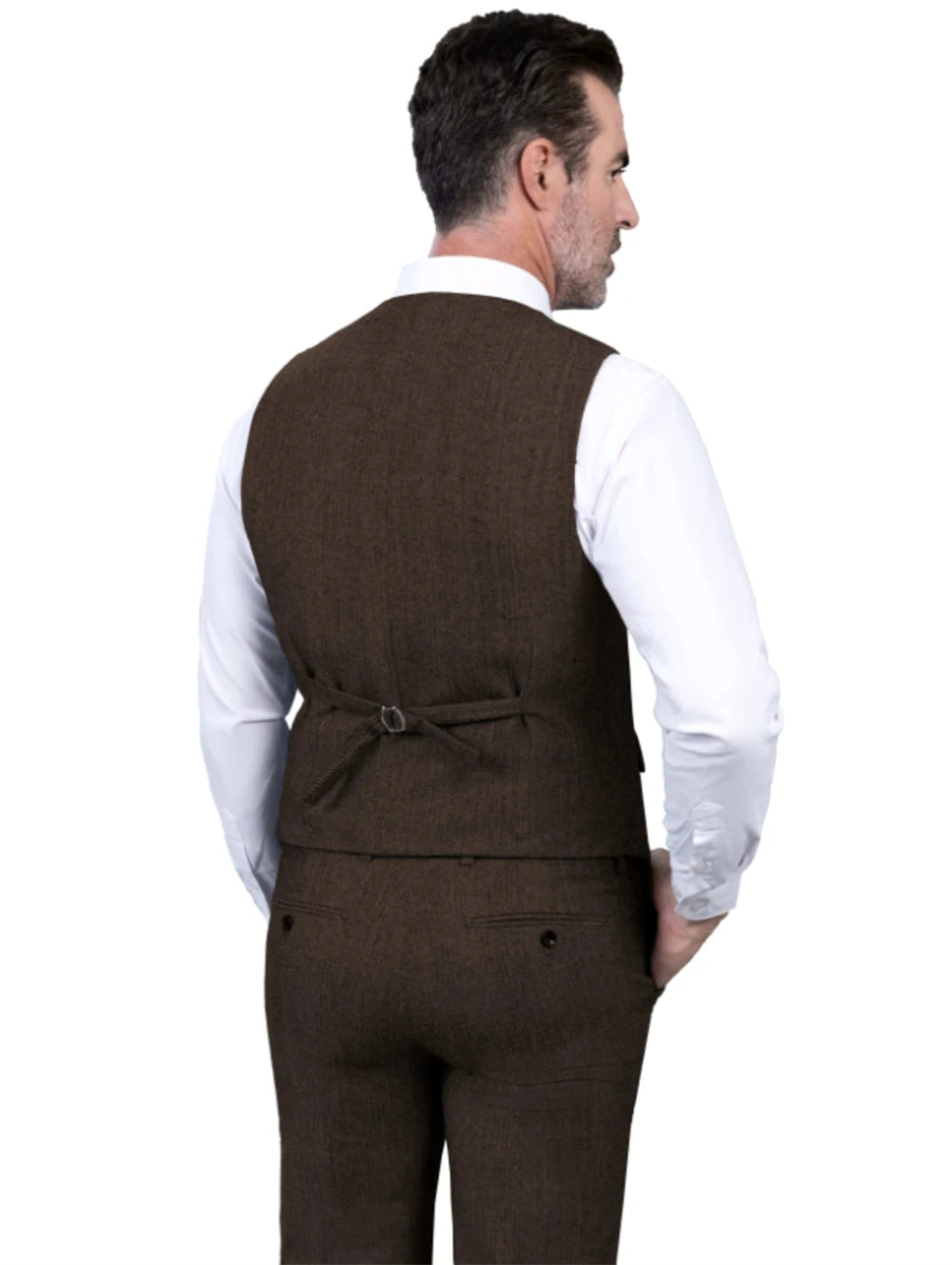 Herringbone Trio Suit