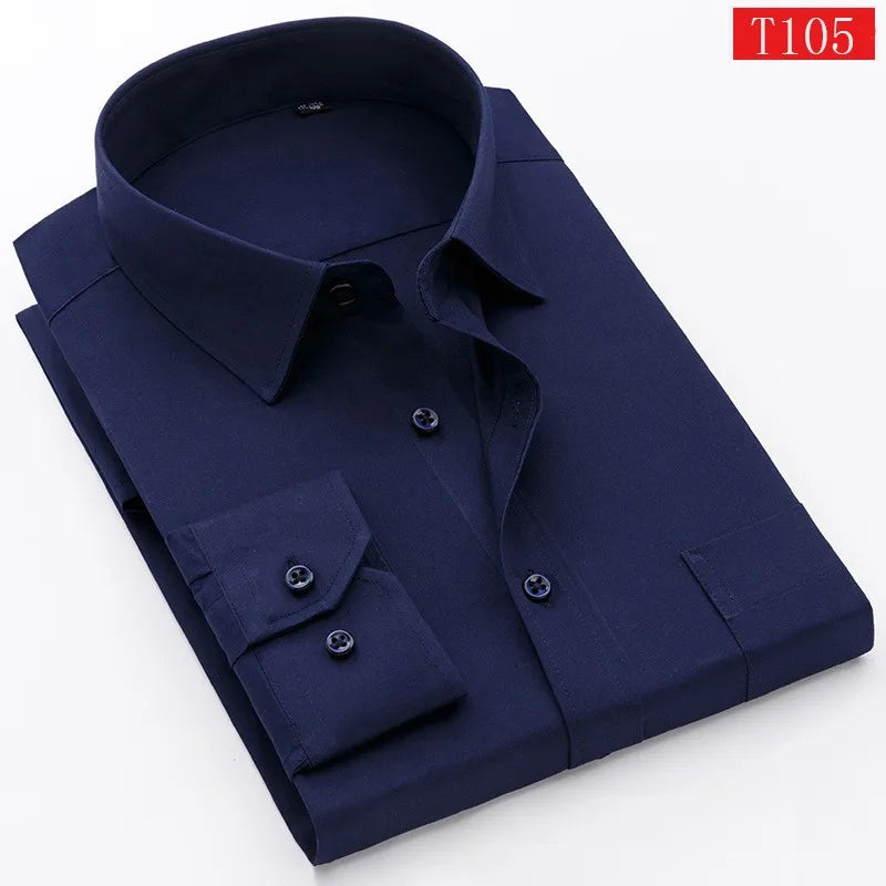 Classic Cotton Business Casual Shirt