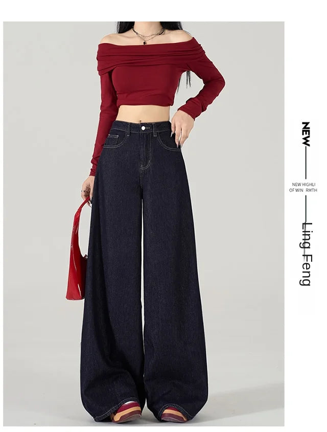 Loose Straight Casual Denim Jeans