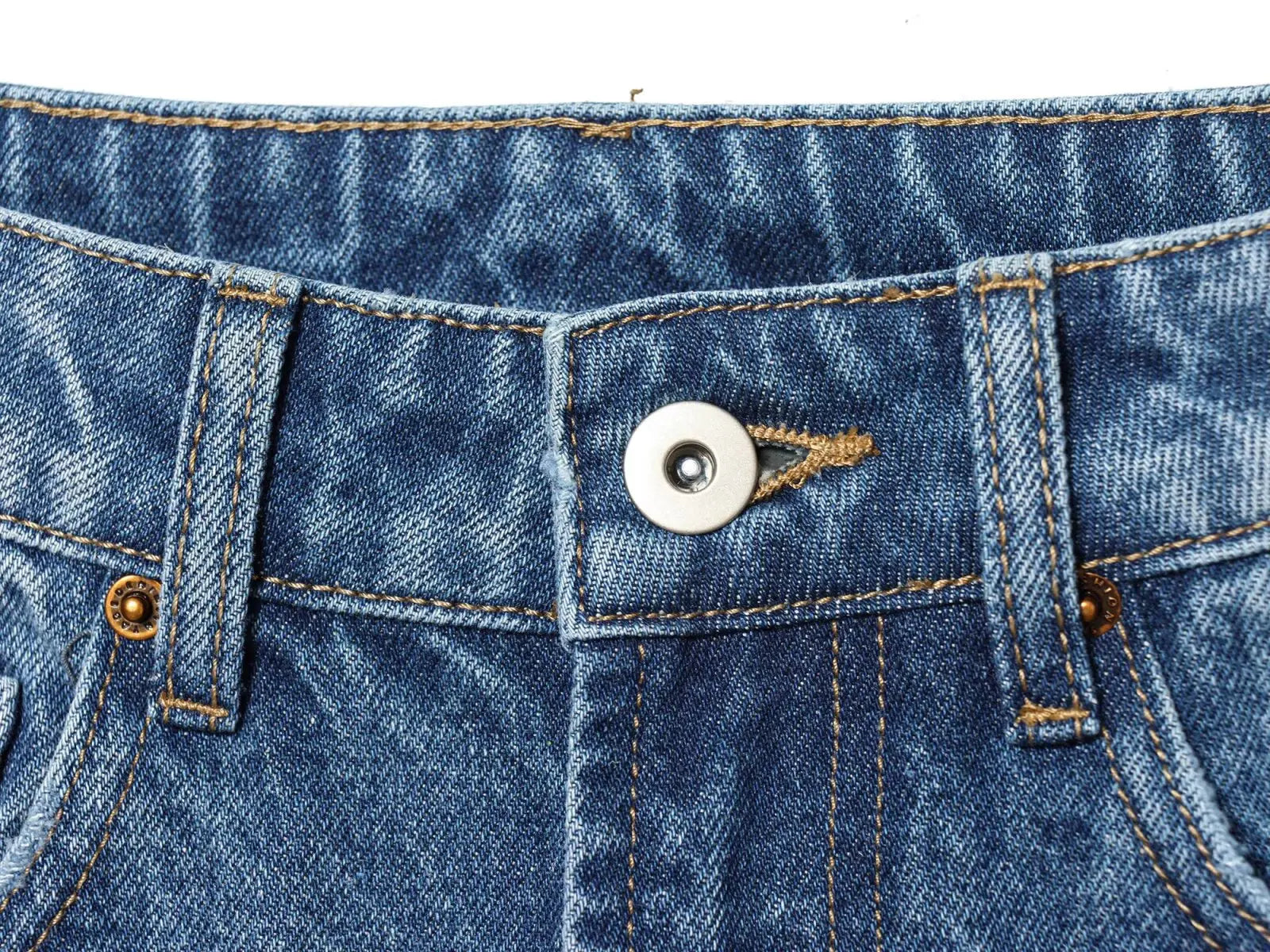 Baggy Straight Denim Street Jeans