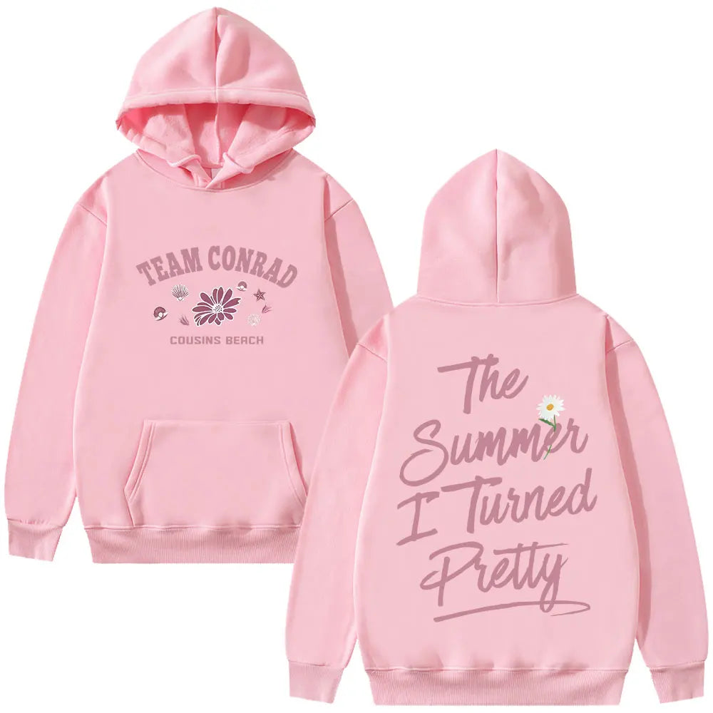 Team Beach Double Print Hoodie