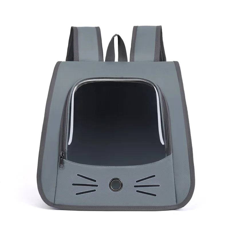 Pet Cat Carrier Bag Cat Backpack Outdoor Breathable Portable Shoulders Bag for Cats Small Dogs Transport Carrier