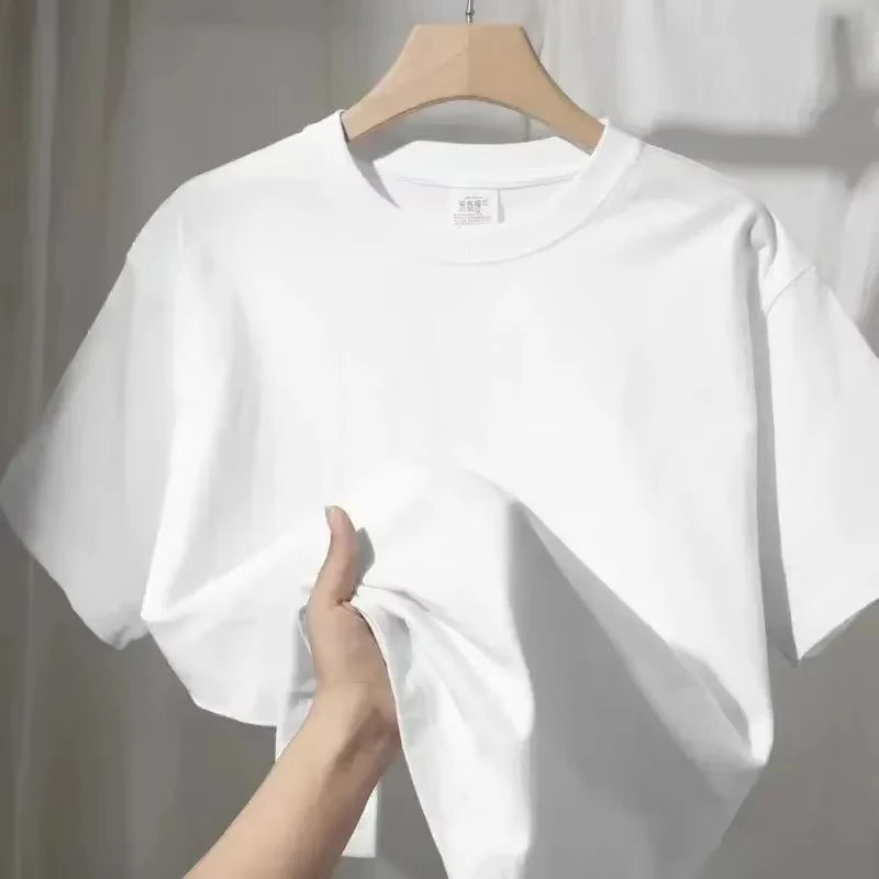 Front and back short-sleeved t-shirts, with logo - Trendy summer and spring women's printed t-shirts. Your best choice