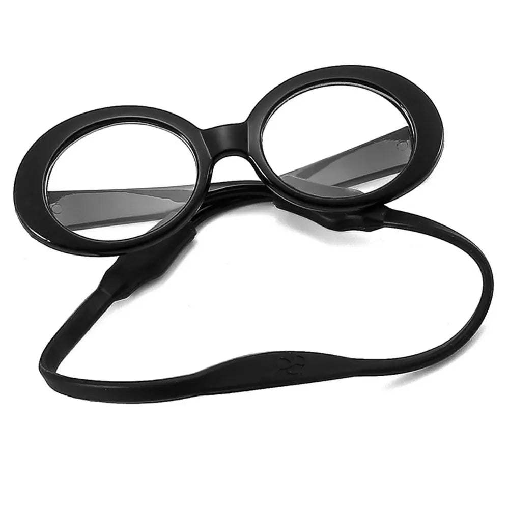 Doll Accessories Cool Photograph Props Pet Accessories Small Dog Cat Glasses Round Frames Glasses Pet Eyeglasses Dog Sunglasses