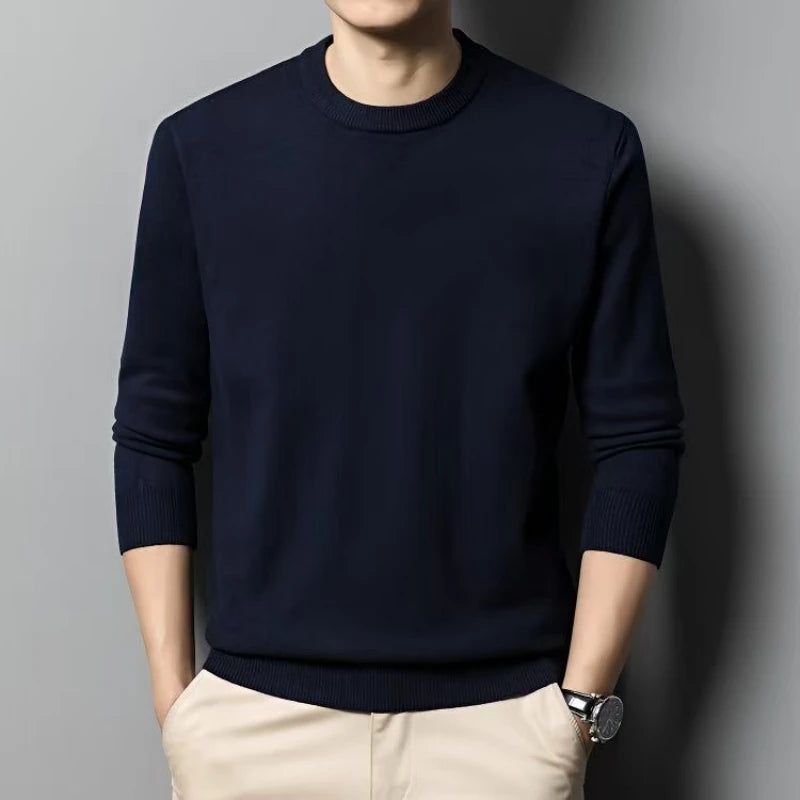 Elastic Warm Knit Pullover