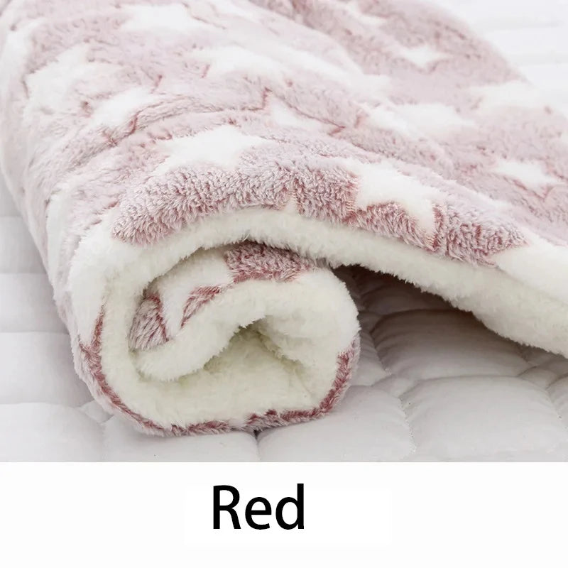 Flannel Winter Sleeping Mattress Cushion