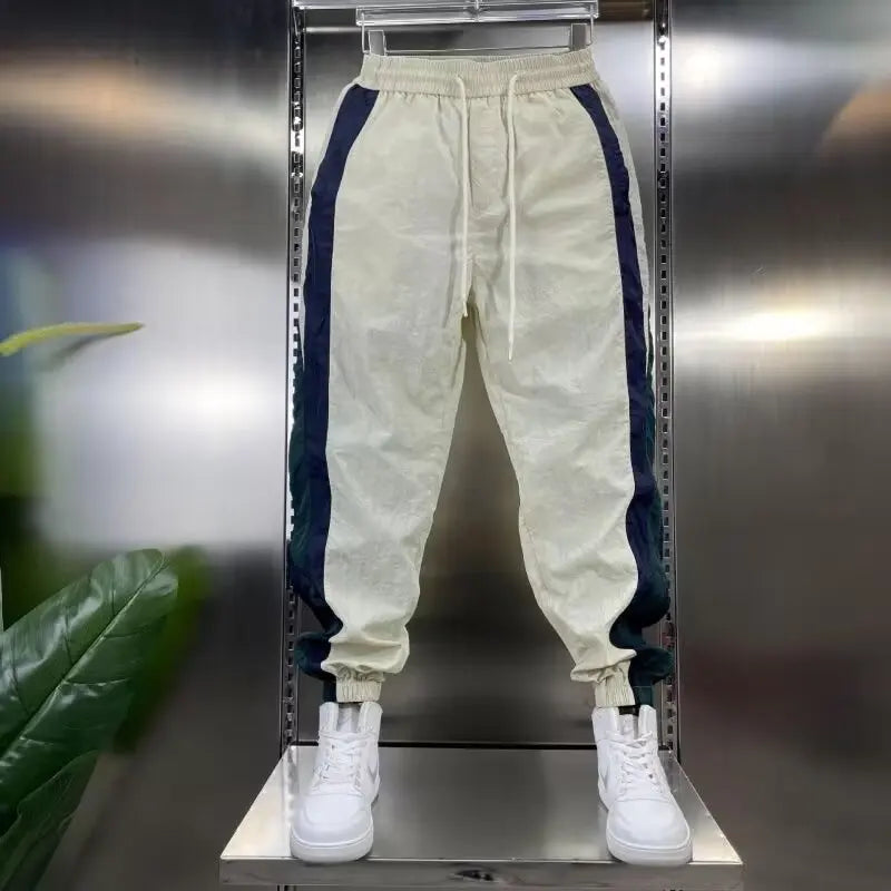 Running MEN FASHION Harajuku Mens Joggers Men's Sweatpants Straight Trousers Men's Summer Clothes Jogger Man Jogging Big Size