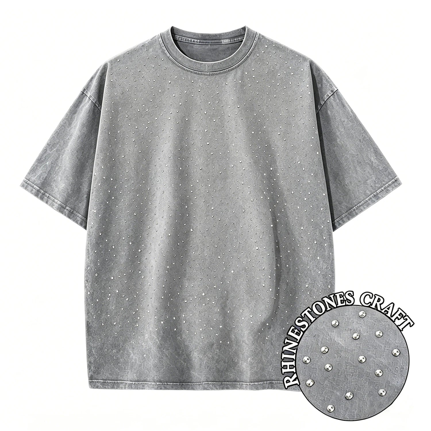 Men's Women Washed Vintage T-Shirts Street Hip Hop Retro Punk T Shirt Harajuku Casual Cotton Short Sleeve Couple TShirts Tees