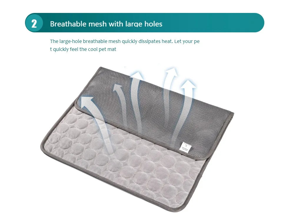 Extra Large Summer Cooling Bed Mat