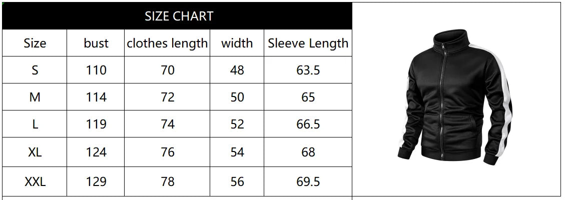 Men's Casual Tracksuit Zip Up Stand Collar Jacket & Sweatpants Classic Striped Suit for Men Fall Winter Daily Outdoor Streetwear