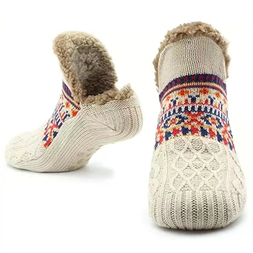 Winter Fuzzy Non-Slip Slipper Socks