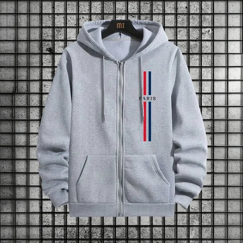 Womens Tracksuit Set 2026 Streetwear Paris Fashion 2 Pieces Outfit Zipper Hoodie and Joggers Autumn Winter Casual Sportswear