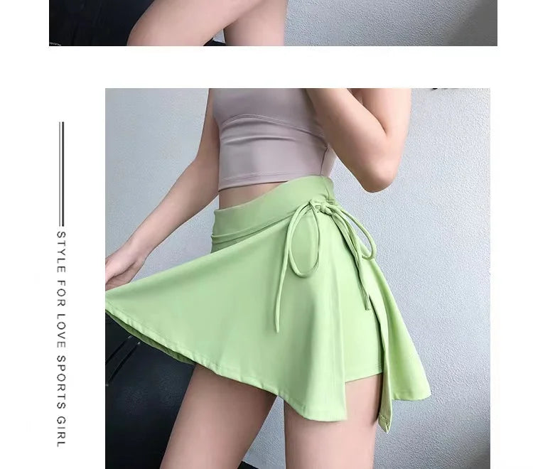 Quick Dry Tennis Yoga Skirt