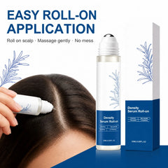 Roll On Hair Serum Leave In Care Scalp Oil Balancing Non Greasy Smooth Frizz Portable Touch Up with Rosemary Extracts 25ml