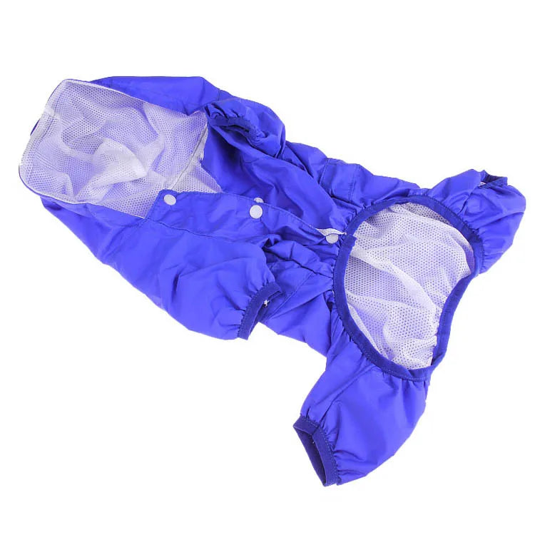 Overalls Style Puppy Rain Coat