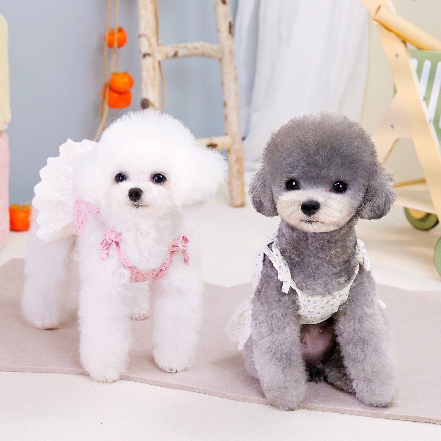 Floral Summer Dog Princess Skirt