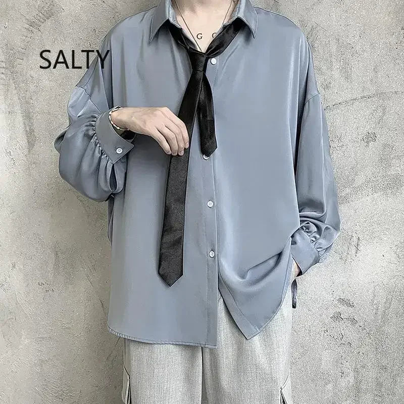 Loose Office Button Shirt Women