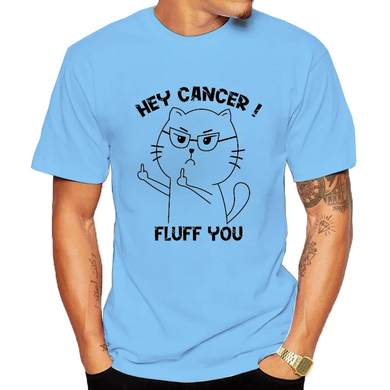 Funny Awareness Cat Graphic Tee