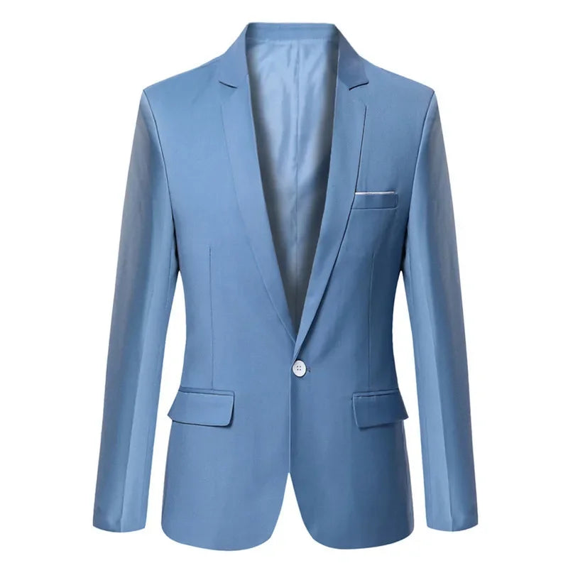 Slim Fit Formal Business Blazer