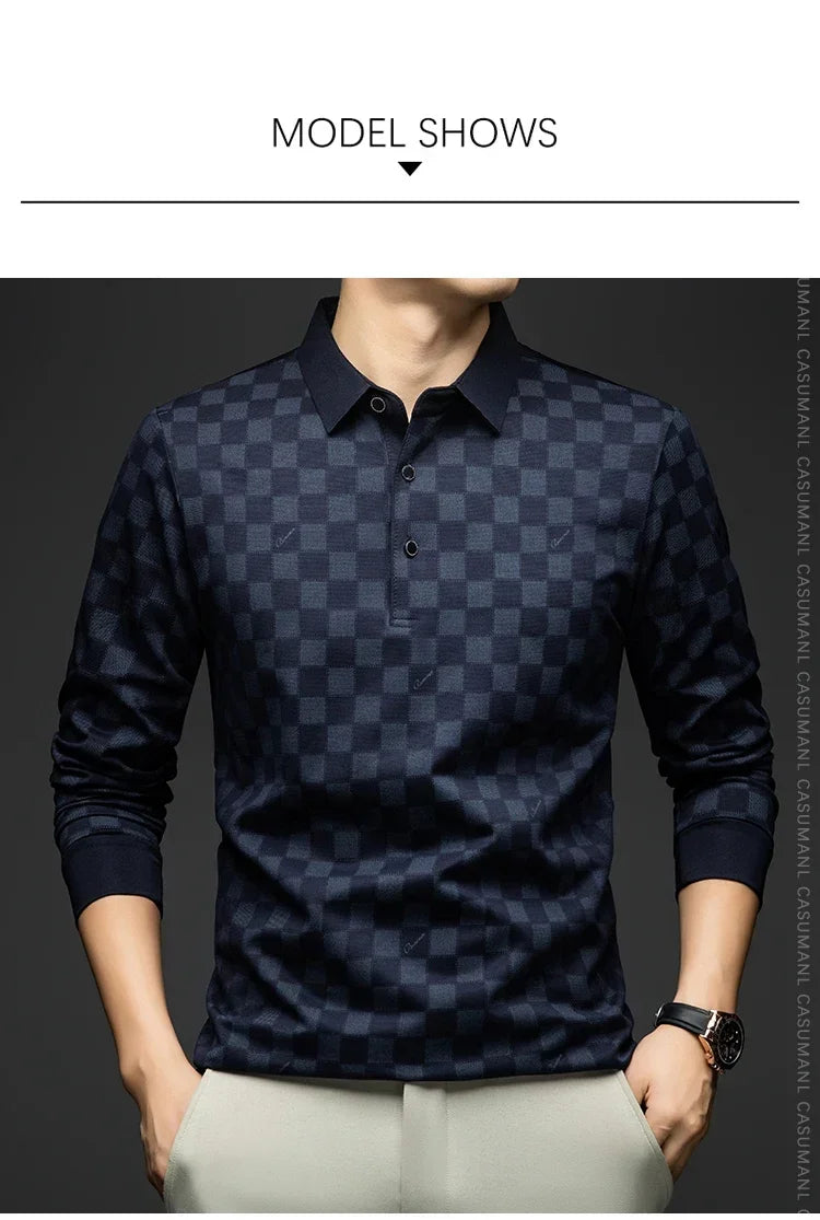 Autumn Plaid Polo Essential