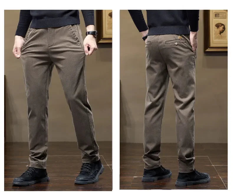 Winter Fleece Smart Casual Trousers
