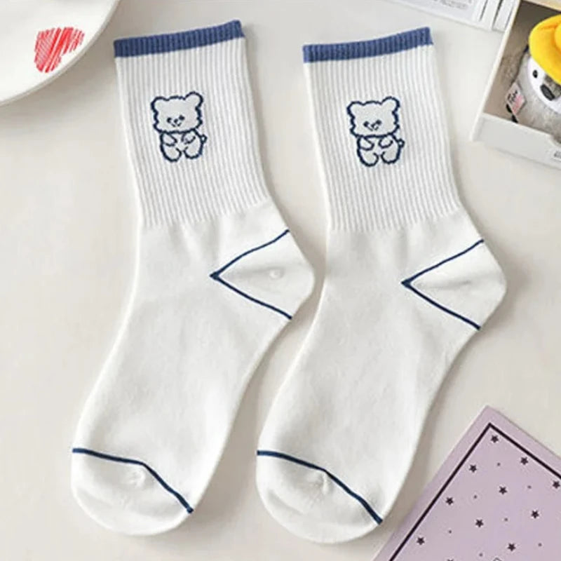 Striped Plaid Sport Socks